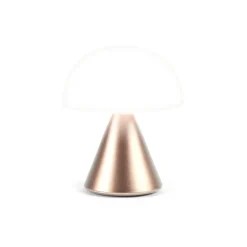 Lampe Sans Fil Rechargeable Mina Mini Led Metal Plastique Or / H 8,3 Cm / Indoor - Lexon