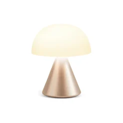 Lampe Sans Fil Rechargeable Mina Mini Led Metal Plastique Or / H 8,3 Cm / Indoor - Lexon