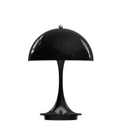 Lampe Sans Fil Rechargeable Panthella Portable Metal Led Metal / Led - Abat-Jour Metal - H 23 Cm / Usb - Louis Poulsen