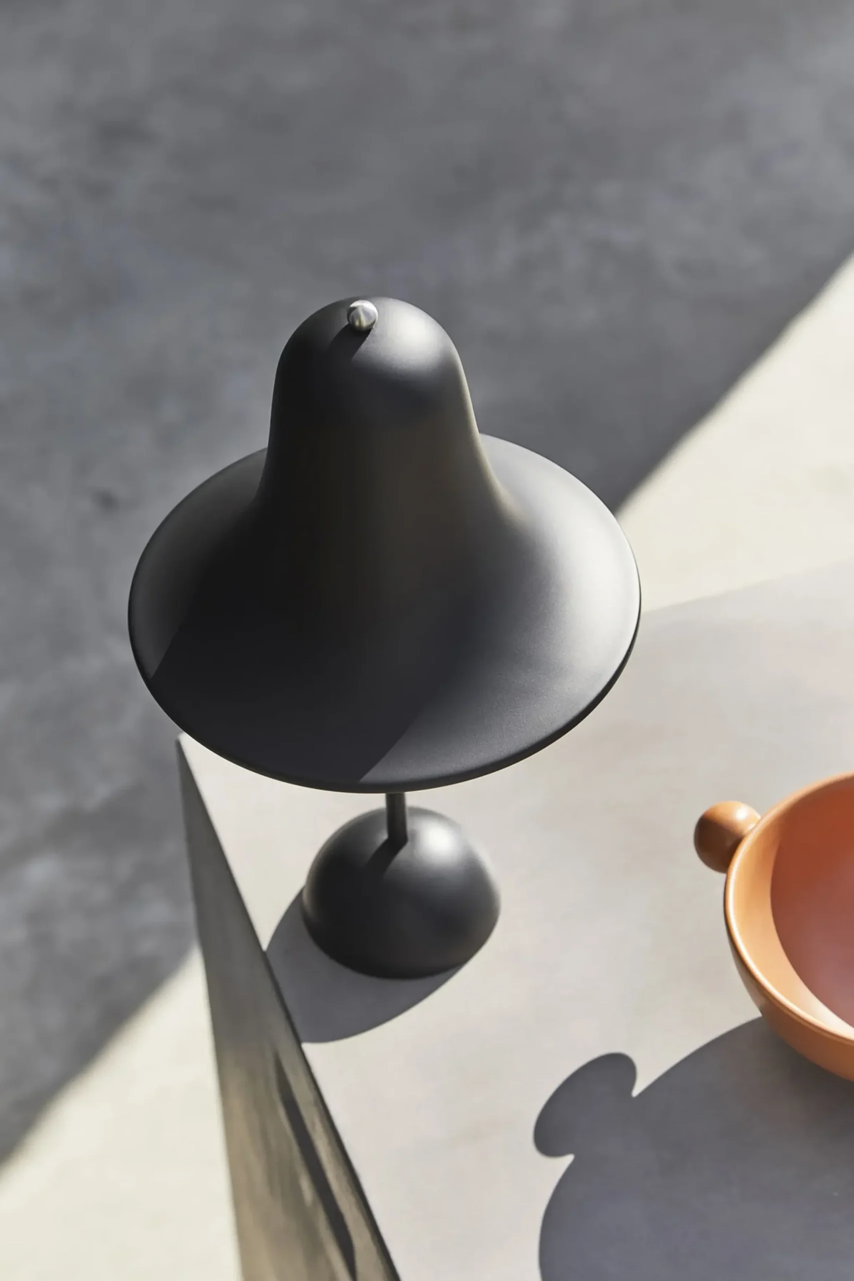 Lampe Sans Fil Rechargeable Pantop Portable Led Plastique/ Verner Panton (1980) - Verpan