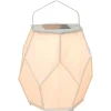 Lampe Solaire D'extérieur La Lampe Couture Large Tissu/ Hybride & Connectee - O 56 X H 75 Cm - Maiori