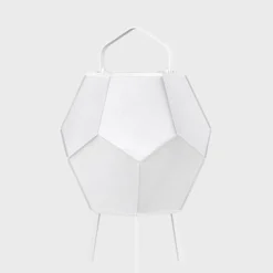 Lampe Solaire D'extérieur La Lampe Couture Small Tissu/ Hybride & Connectee - O 28 X H 37 Cm - Maiori