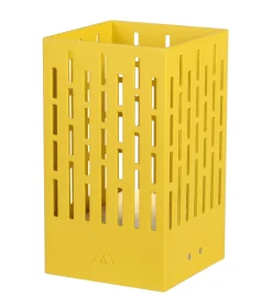Lampe Solaire D'extérieur La Lampe Pose 04 Metal Jaune Metal Jaune / Led - Hybride & Connectee - Maiori