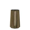 Lampe Solaire D'extérieur Maya Large Bois Naturel / O 28 X H 48 Cm - Teck Recycle - Vincent Sheppard