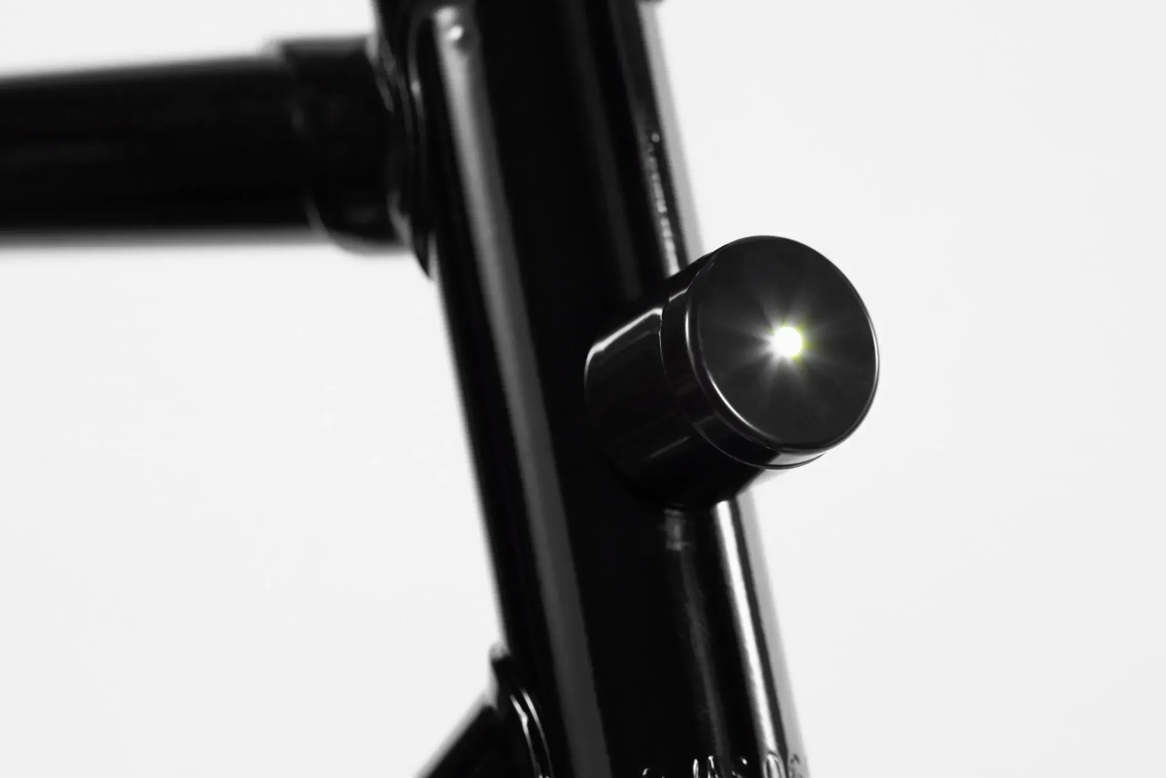 Lampe Velo Magnetique Lucetta Plastique Blanc / Set 2 Lampes Aimantees (Lumieres Rouge + Blanche) - Palomar