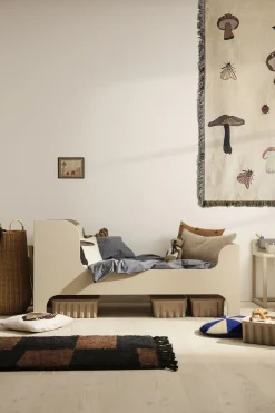 Lit Enfant Sill Bois Beige / 166 X 76 Cm (Pour Matelas 70 X 160 Cm) - Sommier Inclus - Ferm Living
