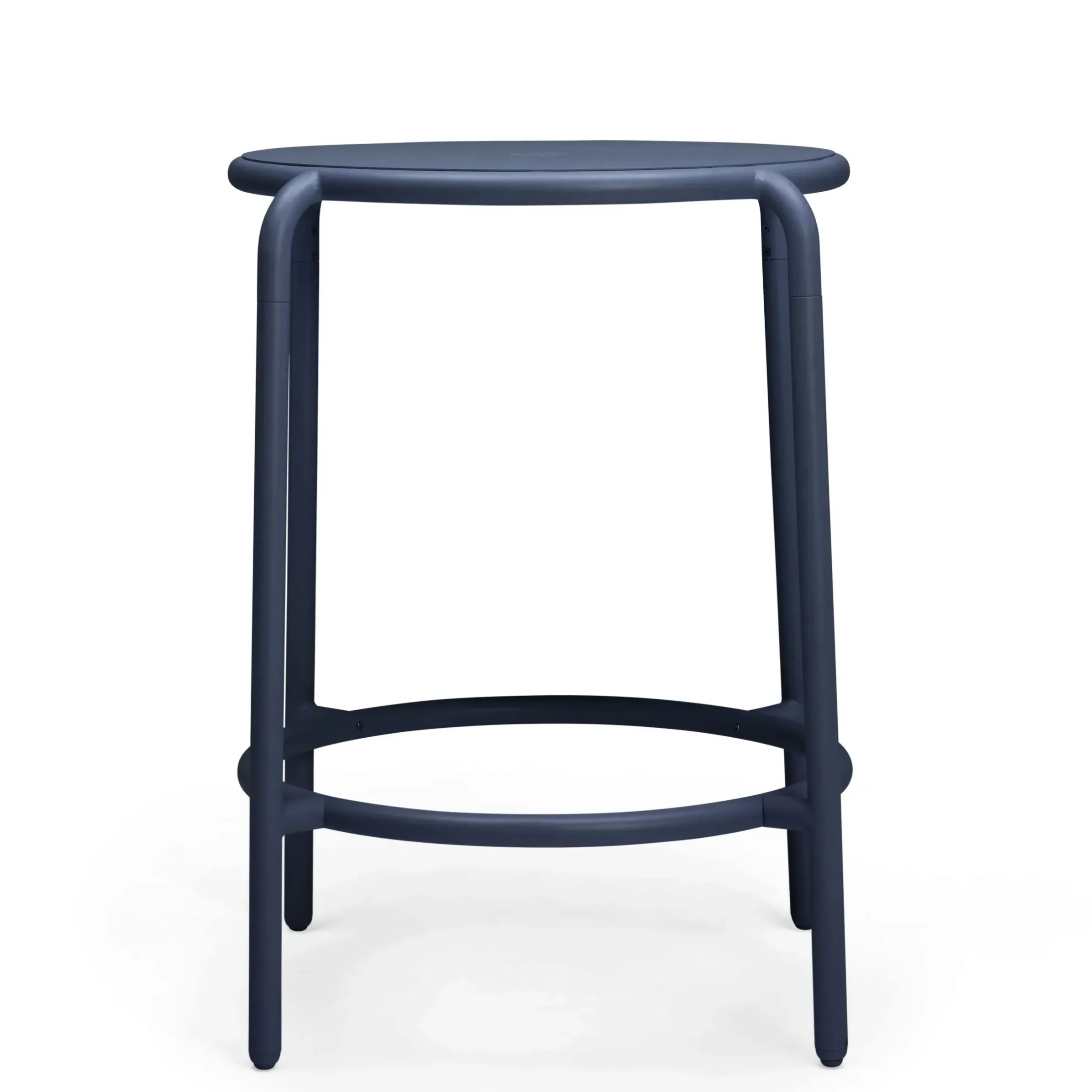 Mange-Debout Toni Haute Bistreau Metal Bleu / 59 X H 108 Cm - Aluminium - Fatboy