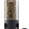 Mangeoire A Oiseaux  Verre Noir Transparent Tubulaire / A Suspendre - Eva Solo