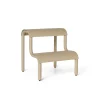 Marchepied Up Step Metal Beige / L 34 X P 35 X H 36 Cm - Ferm Living
