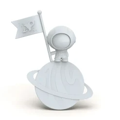 Marque-Page Spacemark Plastique/ Cosmonaute - Pa Design