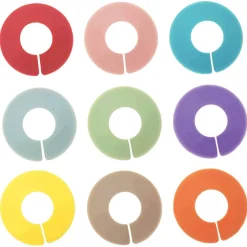 Marque-Verre Chic Glass Rainbow Plastique/ Set De 9 - L'Atelier Du Vin