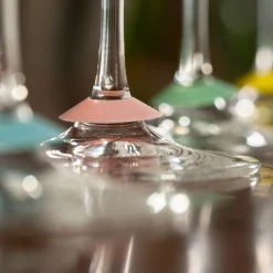 Marque-Verre Chic Glass Rainbow Plastique/ Set De 9 - L'Atelier Du Vin