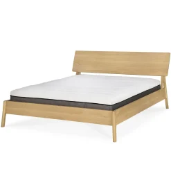 Matelas Infitiny Tissu Blanc / Memoire De Forme - Ethnicraft