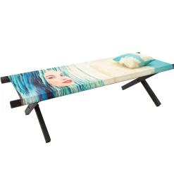Meridienne Pliable Toiletpaper - Bois / Lit De Jour - Seletti
