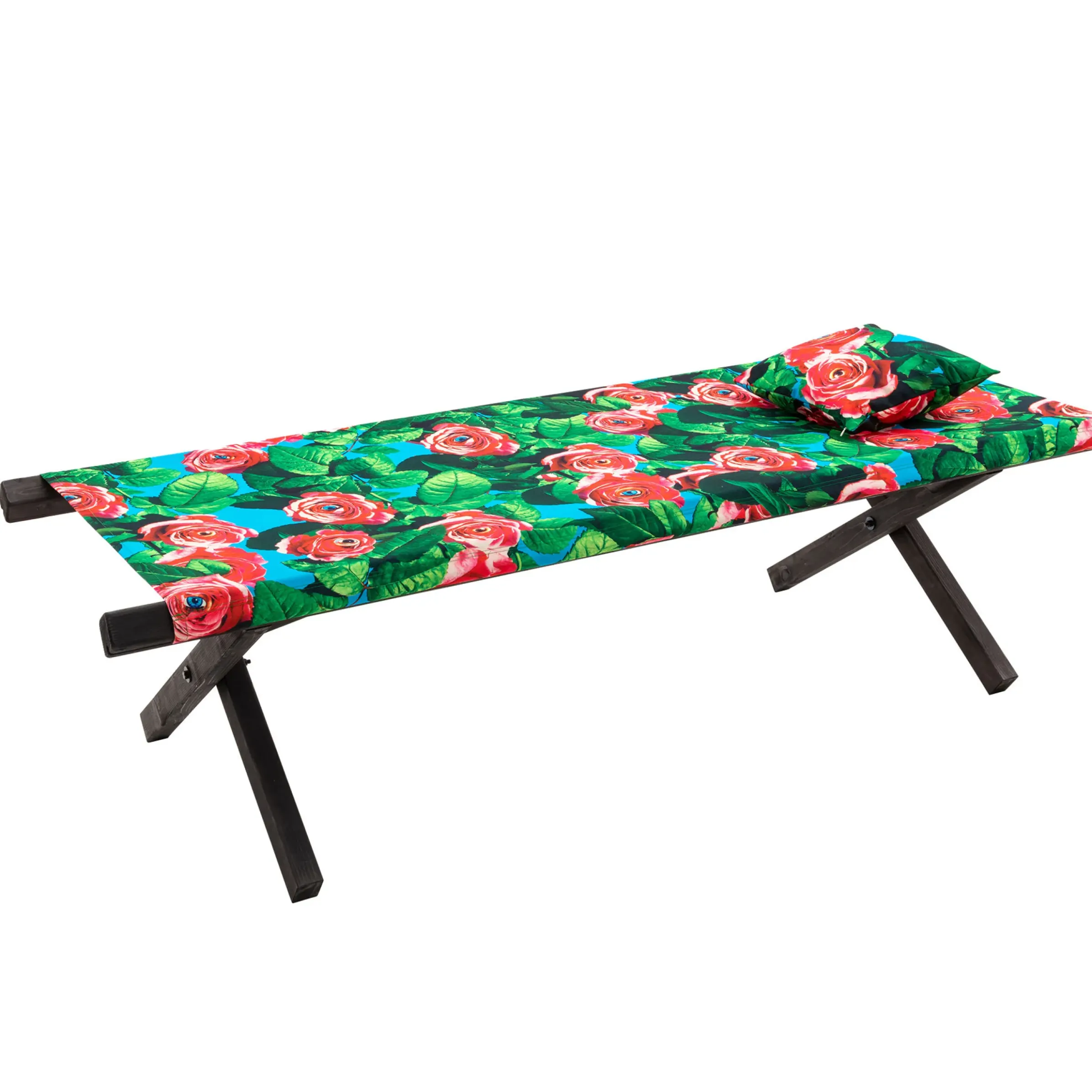 Meridienne Pliable Toiletpaper - Bois / Lit De Jour - Seletti