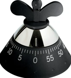 Minuteur Metal Plastique- Alessi