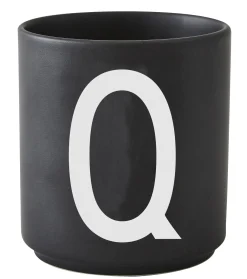 Mug A-Z Ceramique / Porcelaine - Lettre Q - Design Letters