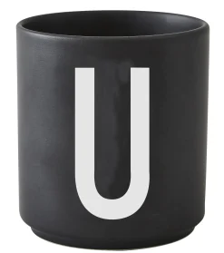 Mug A-Z Ceramique / Porcelaine - Lettre U - Design Letters