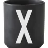 Mug A-Z Ceramique / Porcelaine - Lettre X - Design Letters