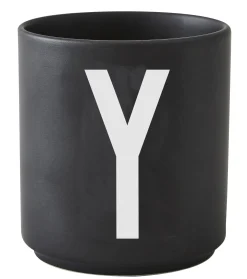 Mug A-Z Ceramique / Porcelaine - Lettre Y - Design Letters