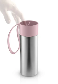 Mug Isotherme To Go Cup Metal Rose /Avec Couvercle - 0,35 L - Eva Solo