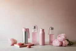 Mug Isotherme To Go Cup Metal Rose /Avec Couvercle - 0,35 L - Eva Solo