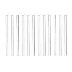 Paille En Verre  Verrereutilisable / Set De 12 - Leonardo
