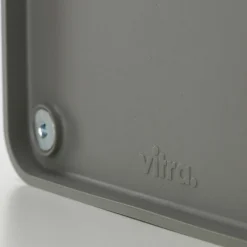 Panier Locker Box Small Tissu Gris / Organiseur De Bureau - Tissu / L 36,5 Cm - Vitra