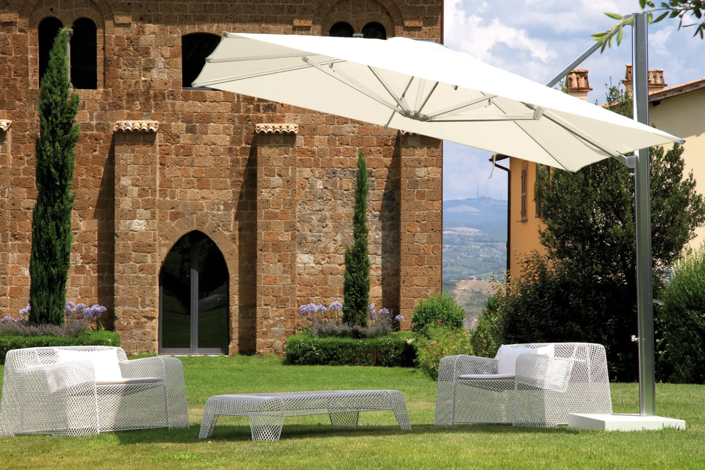 Parasol Deporte Shade Metal Tissu / 320 X 300 Cm - Emu