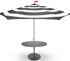 Parasol Stripesol Metal Tissu Gris / O 350 Cm - Fatboy