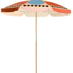 Parasol The Amalfi Tissu Bois Rose Multicolore / O 230 Cm - Business & Pleasure