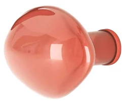 Patere Bubble Small Verre Orange / O 9 Cm - Verre Souffle Bouche - Petite Friture