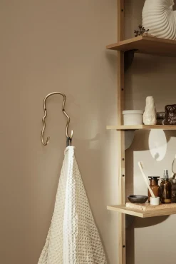 Patere Curvature Or Metal / 2 Crochets - - Ferm Living