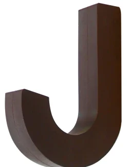 Patere Gumhook Plastique Marron Souple - Pa Design