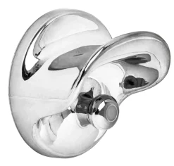 Patere  Plastique Metal / Reedition 1979 - O 10,5 Cm - Kartell