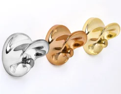 Patere  Plastique Metal / Reedition 1979 - O 10,5 Cm - Kartell