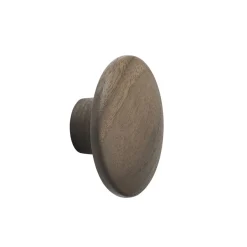 Patere The Dots Wood Bois Naturel / Xsmall - O 6,5 Cm - Muuto