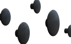 Patere The Dots Wood Bois/ Set De 5 - Muuto
