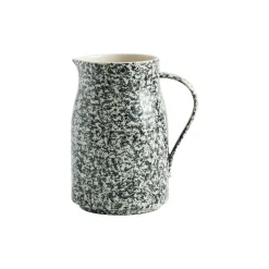 Pichet Sobremesa Ceramique Vert / Gres - 2 L / Peint A La Main - Hay