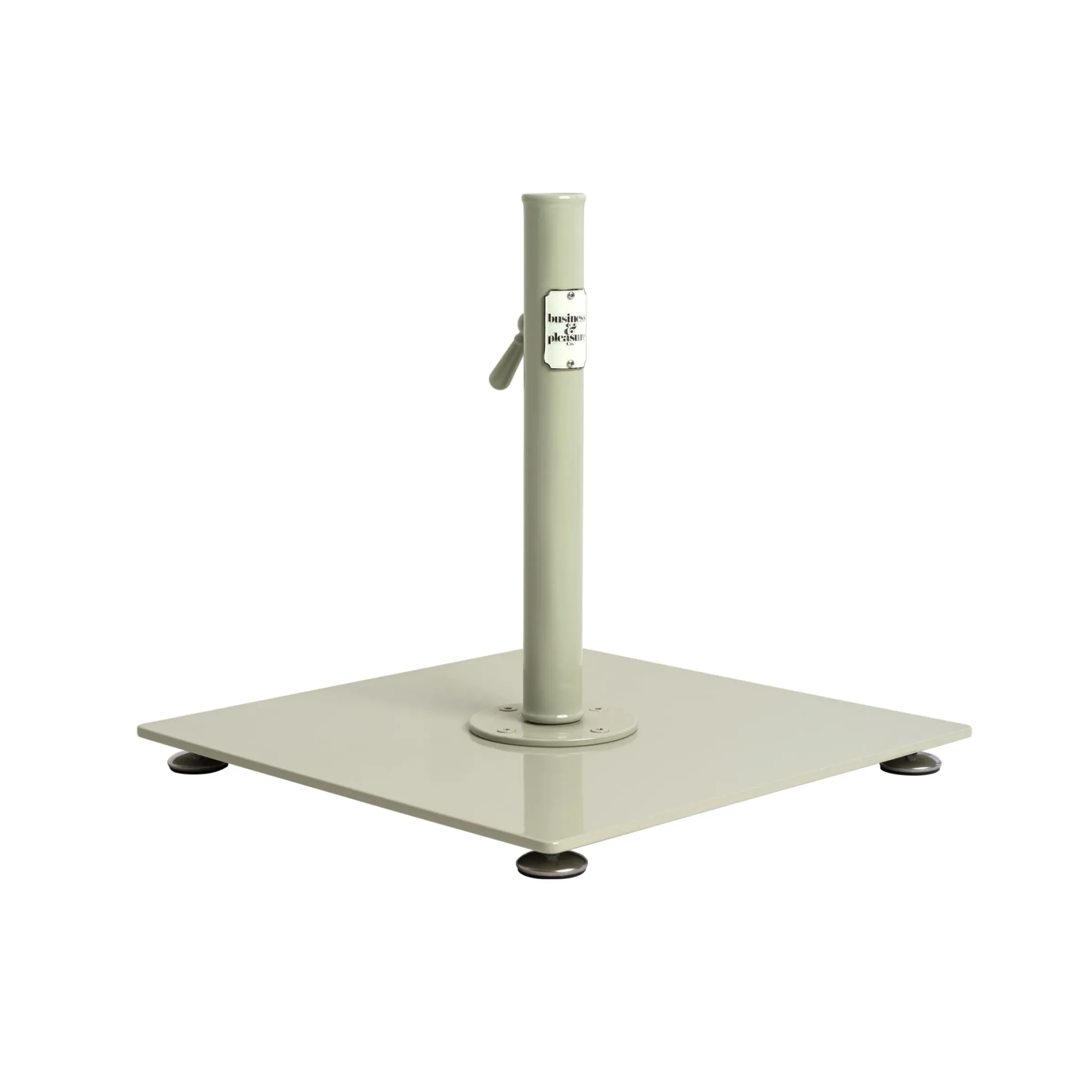 Pied De Parasol The Classic Metal Vert / 16 Kg - Pour Mat De 2,5 A 3,8 Cm - Business & Pleasure