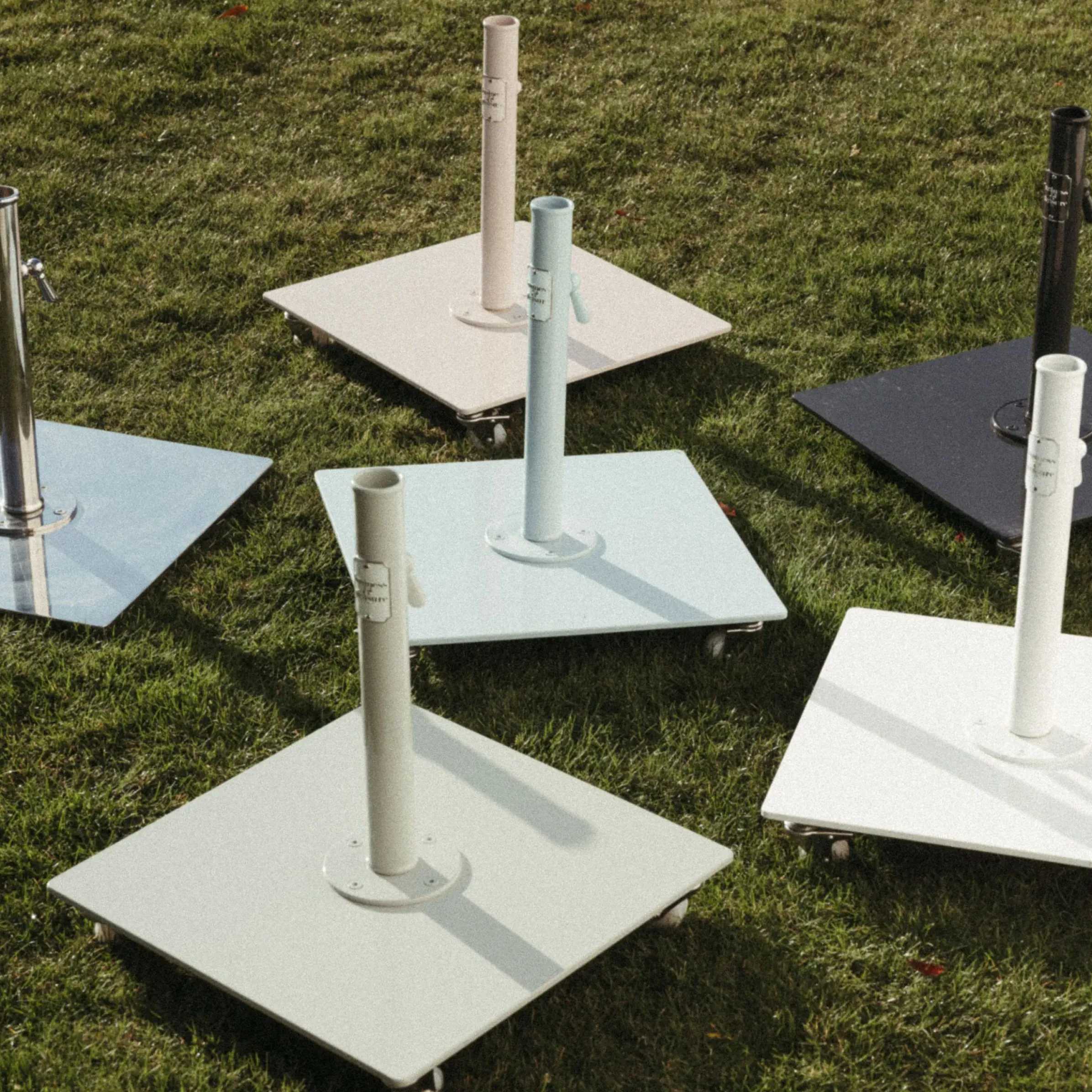 Pied De Parasol The Classic Metal Vert / 16 Kg - Pour Mat De 2,5 A 3,8 Cm - Business & Pleasure