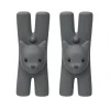 Pince Lampo Chat Plastique/ Aimantee - Set De 2 - Alessi