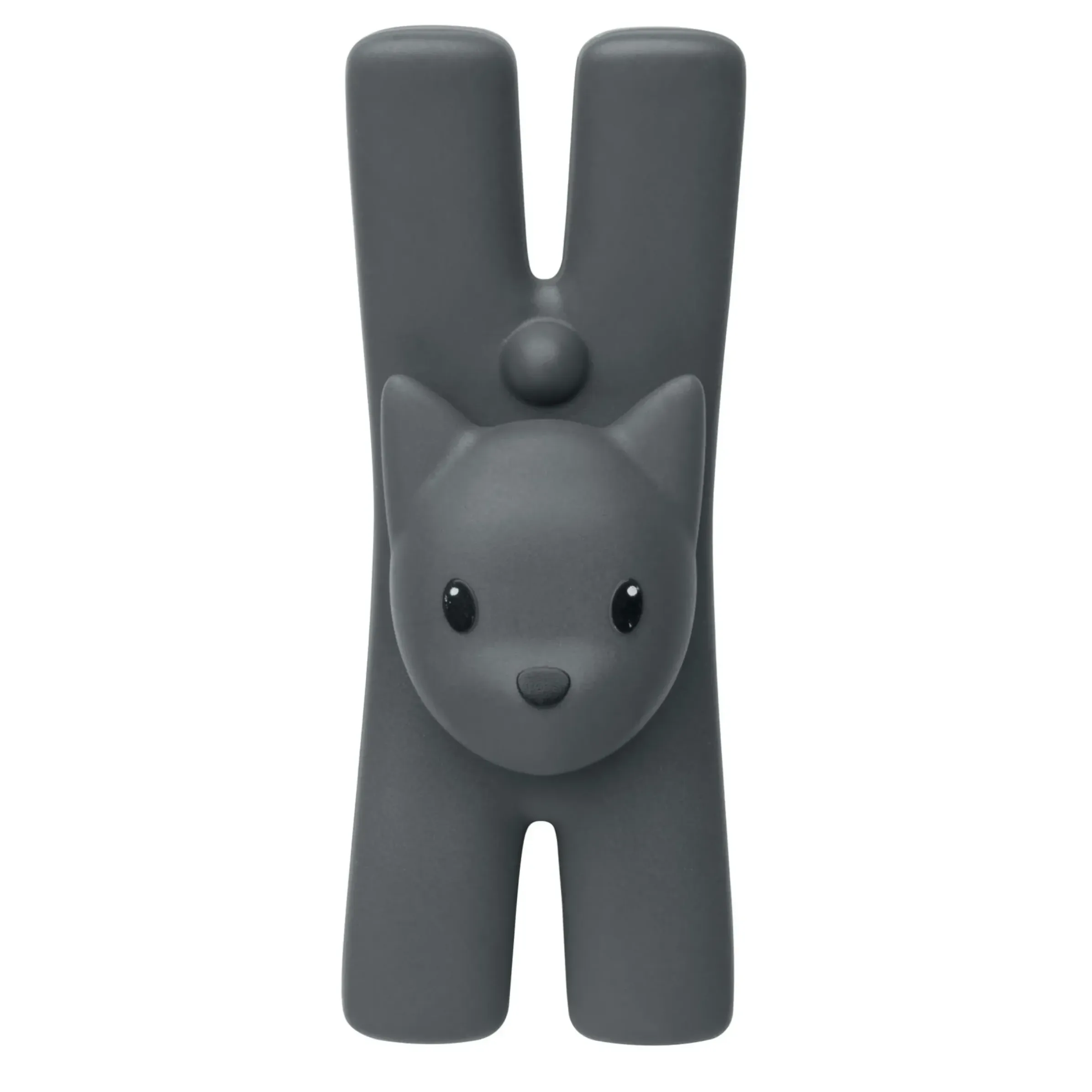 Pince Lampo Chat Plastique/ Aimantee - Set De 2 - Alessi