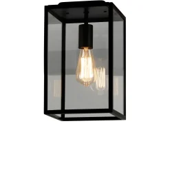 Plafonnier D'extérieur Homefield Metal Verre Noir / Verre & Metal Noir - Astro Lighting