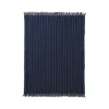 Plaid Battus Tissu Bleu / 130 X 185 Cm - Menu