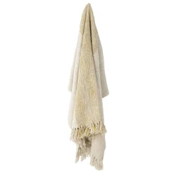 Plaid Giuliana Tissu Beige / 150 X 125 Cm - Bloomingville