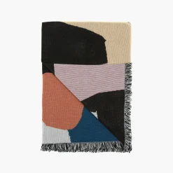 Plaid Mooney Tissu / By - 137 X 178 Cm - Slowdown Studio