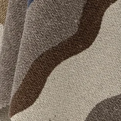 Plaid Stephania Tissu/ 160 X 130 Cm - Coton Recycle - Bloomingville
