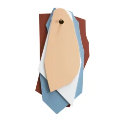 Planche À Découper Plastique / Set De 4 - Polyethylene / Patere En Laiton - Valerie Objects