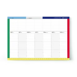 Planificateur Hebdomadaire Assitant Week Papier / 52 Feuilles Pour 1 An D'Orga - 30 X 21 Cm - Papier Tigre